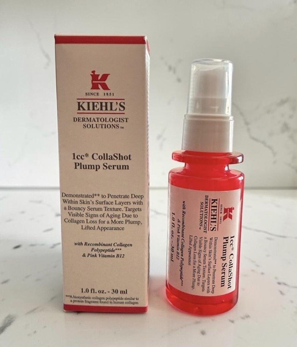 KIEHL’S 1cc* CollaShot Plump Serum 1 fl oz / 30 ml NEW IN BOX # 18A601
